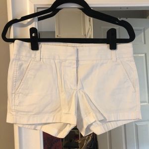 J Crew 4” chino shorts